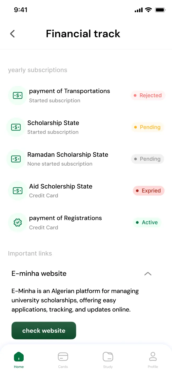 WEBETU App Features